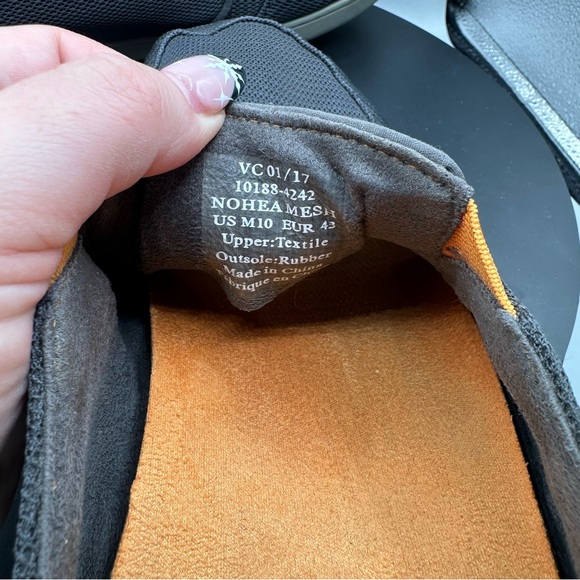 Olukai Nohea Mesh Slip-on Shoes Men Size 10 Dark Shadow - Picture 9 of 10